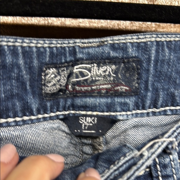 Silver Suki 17" Jeans Women's‎ Size 30 - Picture 4 of 9